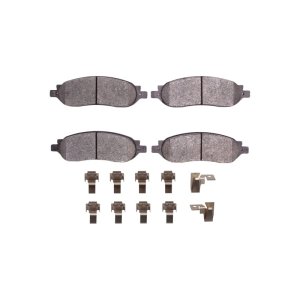 Ford F-250 Brake Pads - Rear - R1 Concepts - Ceramic - `05-`07